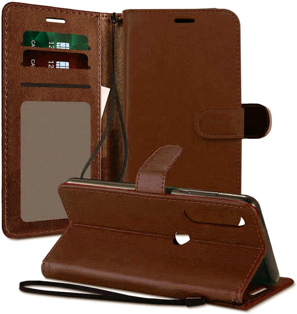 Leather Folio Wallet Case for Motorola Moto G Power (2022) / G Play (2023) Leather Folio Wallet Case for Motorola Moto G Power (2022) / G Play (2023)